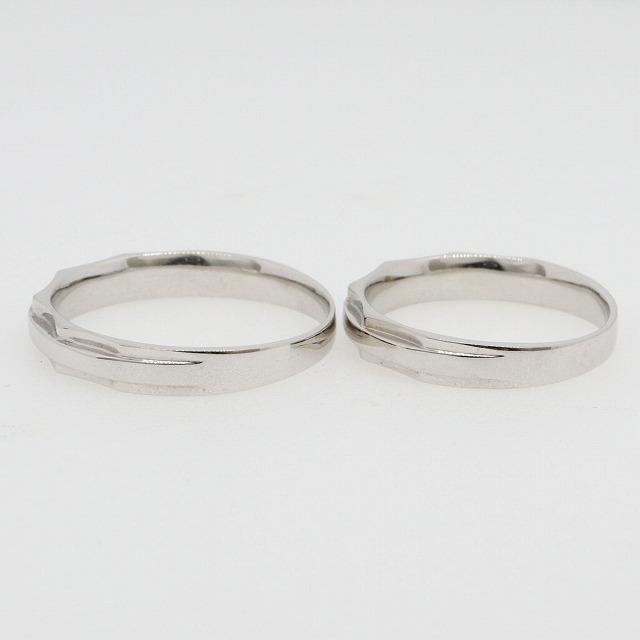 K10ホワイトゴールド 結婚指輪 マリッジリング ペアリング fefプライス |  | 03