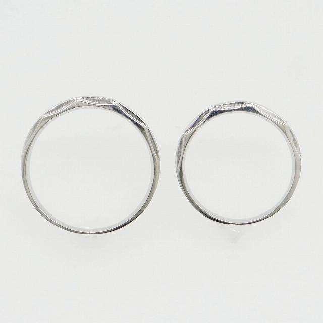 K10ホワイトゴールド 結婚指輪 マリッジリング ペアリング fefプライス |  | 04