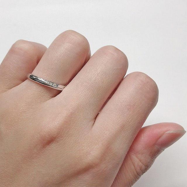K10ホワイトゴールド 結婚指輪 マリッジリング ペアリング fefプライス |  | 05