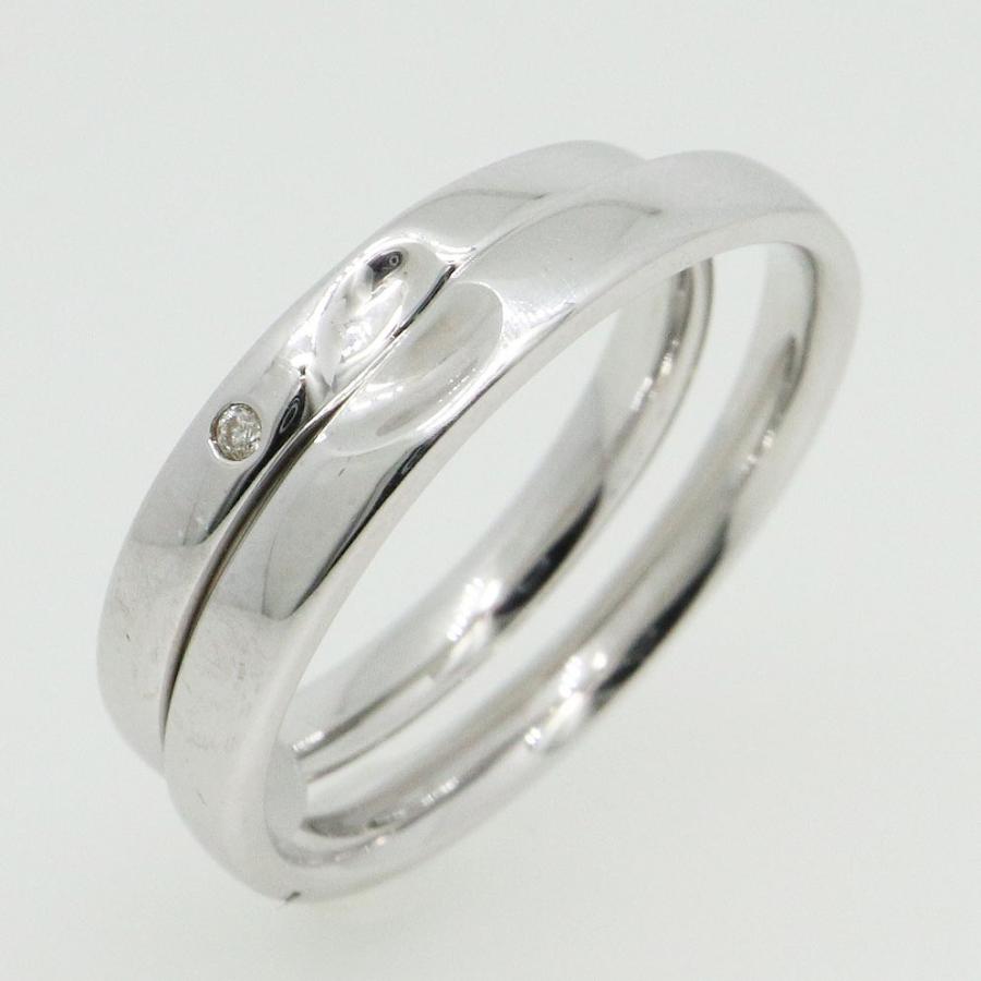 K10ホワイトゴールド 結婚指輪 マリッジリング ペアリング fefプライス | 