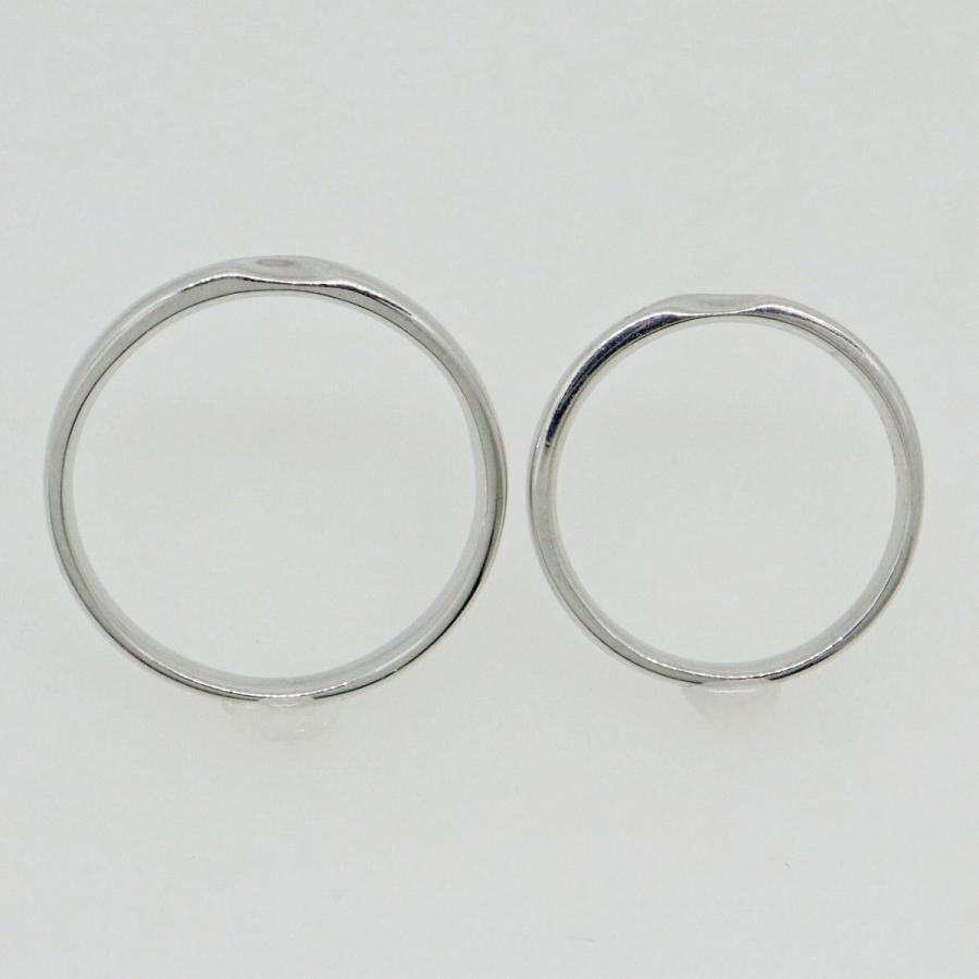 K10ホワイトゴールド 結婚指輪 マリッジリング ペアリング fefプライス |  | 03