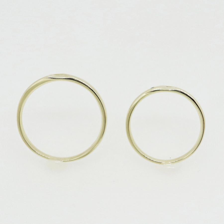 K10イエローゴールド 結婚指輪 マリッジリング ペアリング fefプライス |  | 03