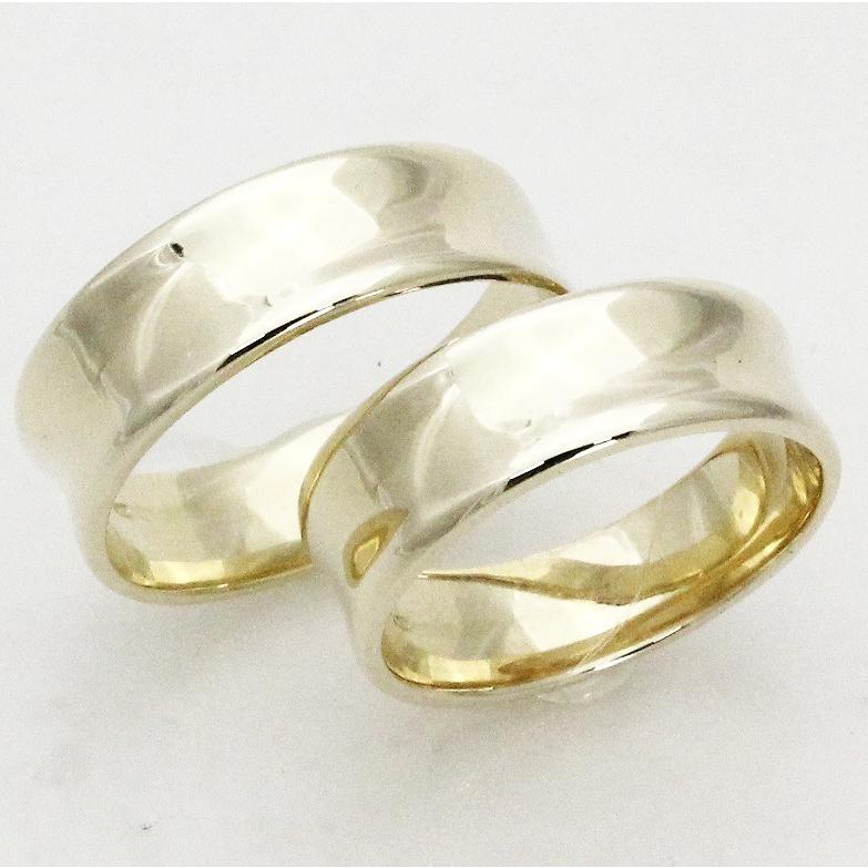 K10イエローゴールド 結婚指輪 マリッジリング ペアリング fefプライス | 