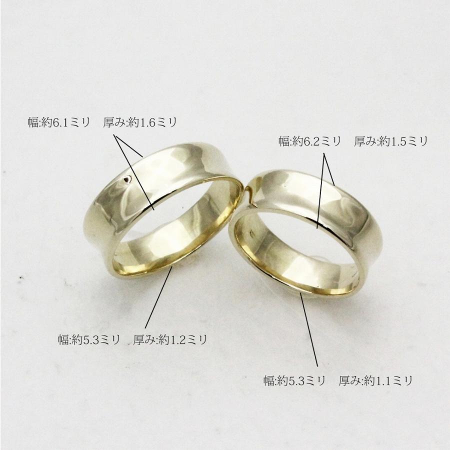 K10イエローゴールド 結婚指輪 マリッジリング ペアリング fefプライス |  | 03
