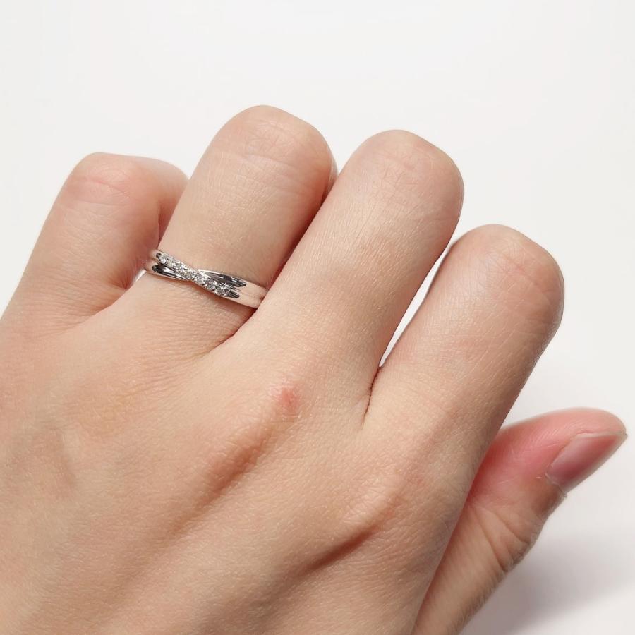K10ホワイトゴールド 結婚指輪 マリッジリング ペアリング fefプライス |  | 05