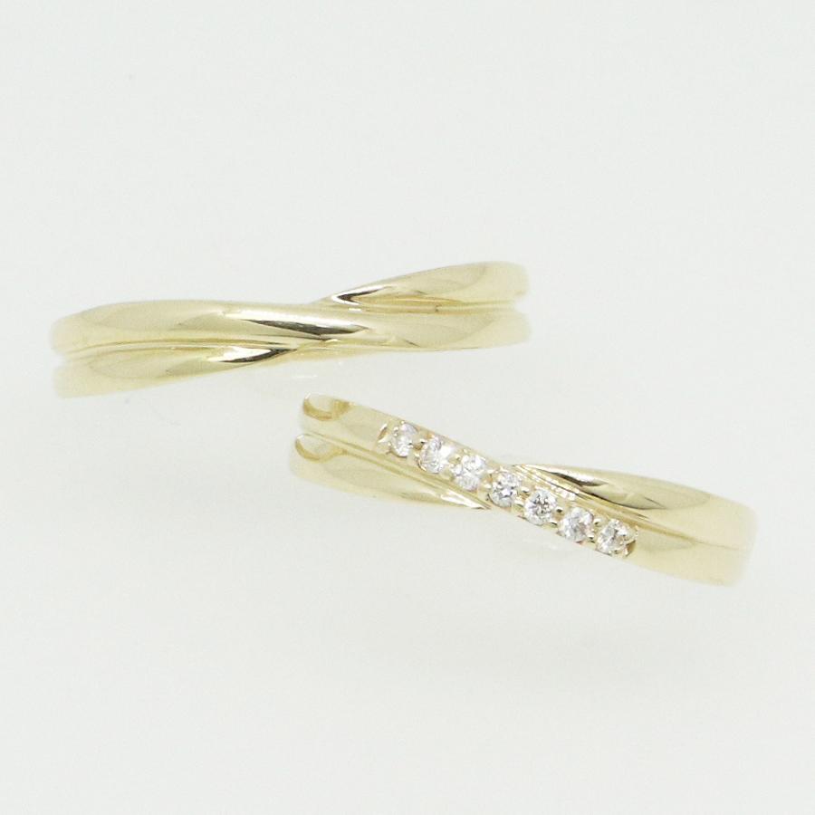 K10イエローゴールド 結婚指輪 マリッジリング ペアリング fefプライス |  | 01