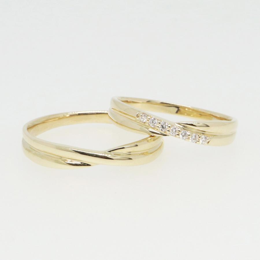 K10イエローゴールド 結婚指輪 マリッジリング ペアリング fefプライス |  | 02