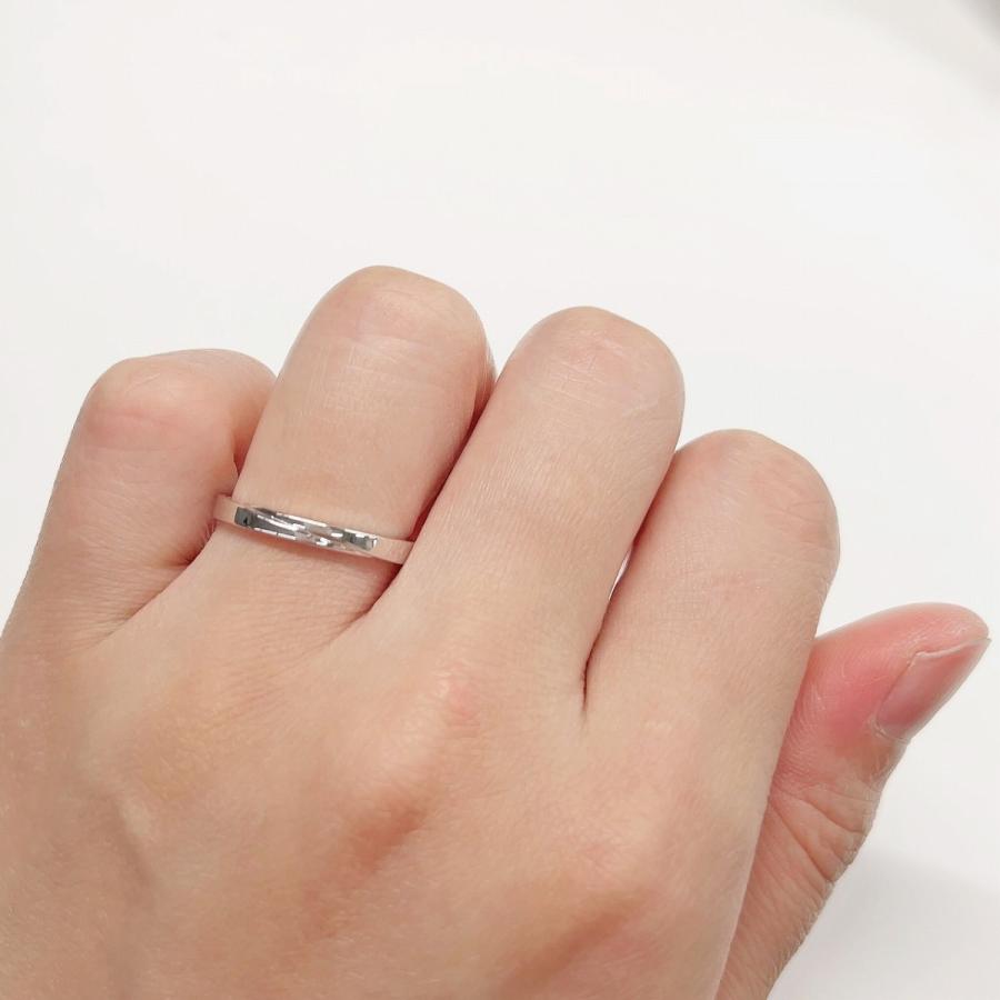 K10ホワイトゴールド 結婚指輪 マリッジリング ペアリング fefプライス |  | 04