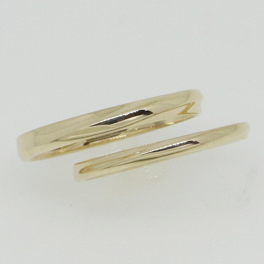 K10イエローゴールド 結婚指輪 マリッジリング ペアリング fefプライス |  | 01