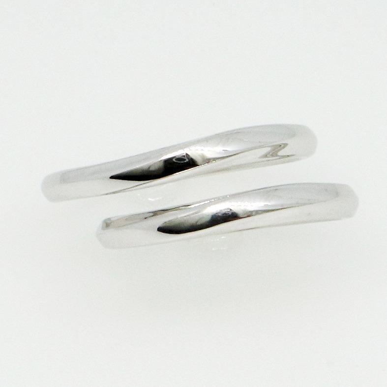 K10ホワイトゴールド 結婚指輪 マリッジリング ペアリング fefプライス |  | 01