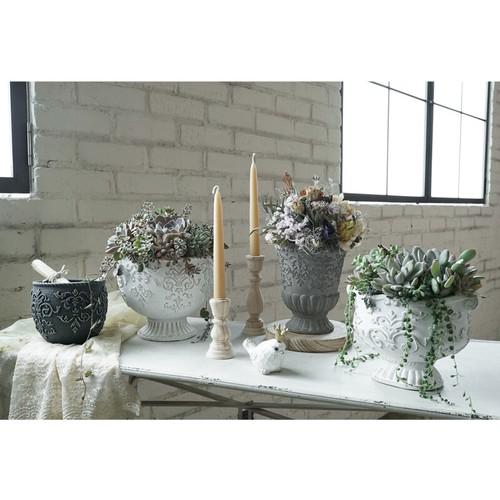 植木鉢 植カバー おしゃれ 底穴あり アカンサスカップ03L