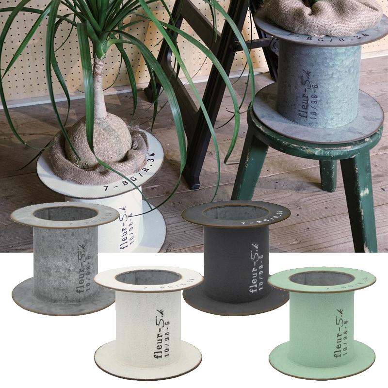 植木鉢 おしゃれ 室内 室外 多肉植物 サボテン ブリキ アンティーク風 ケーブルドラムポット Sサイズ 002 Hs33 Feijoa Cafe Style Yahoo 店 通販 Yahoo ショッピング