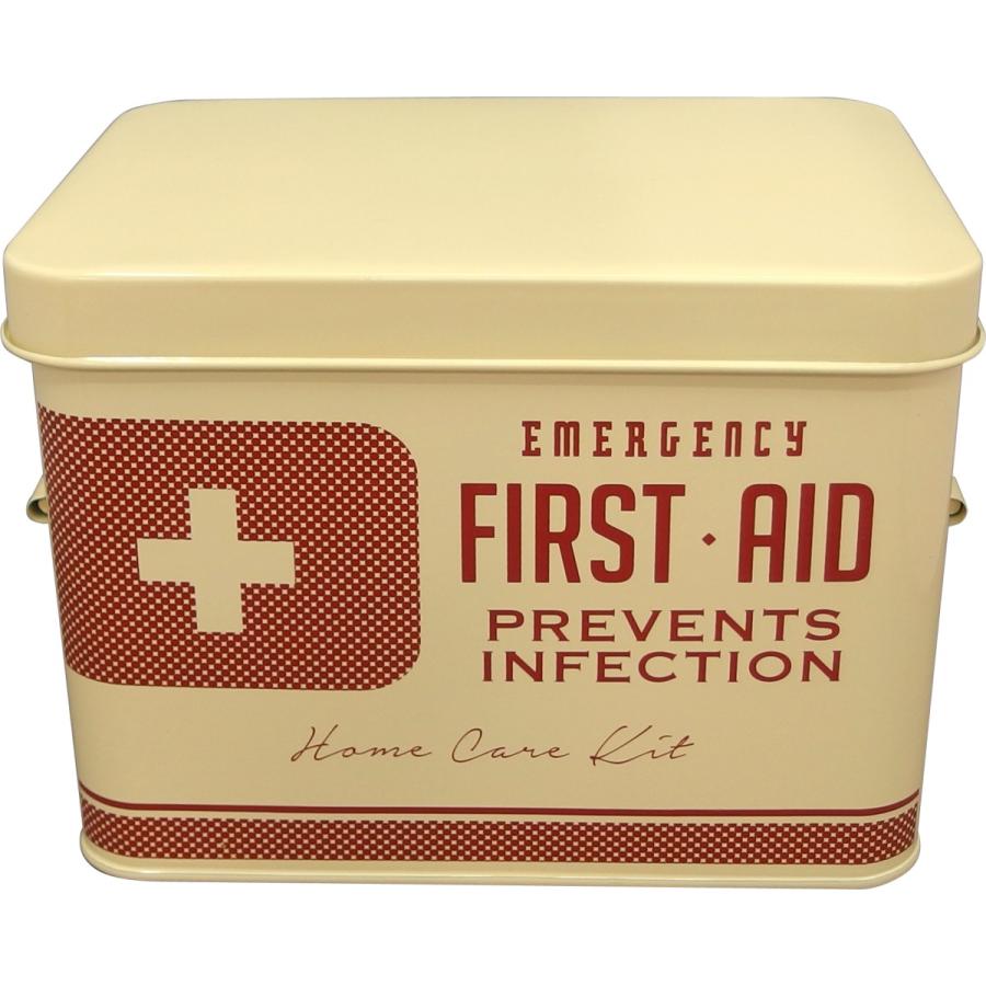 薬箱 救急箱 おしゃれ かわいい レトロ ファーストエイドボックス L レッド 009 Fiaibolr Feijoa Cafe Style Yahoo 店 通販 Yahoo ショッピング
