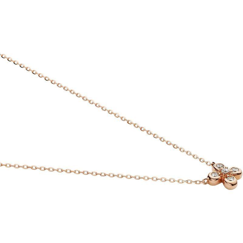 【最安値挑戦中】 ヴァンドーム青山 K18ピンクゴールド ダイヤモンド フラワーネックレス AGAN652940DI 【MYK9669822679】(34012円)