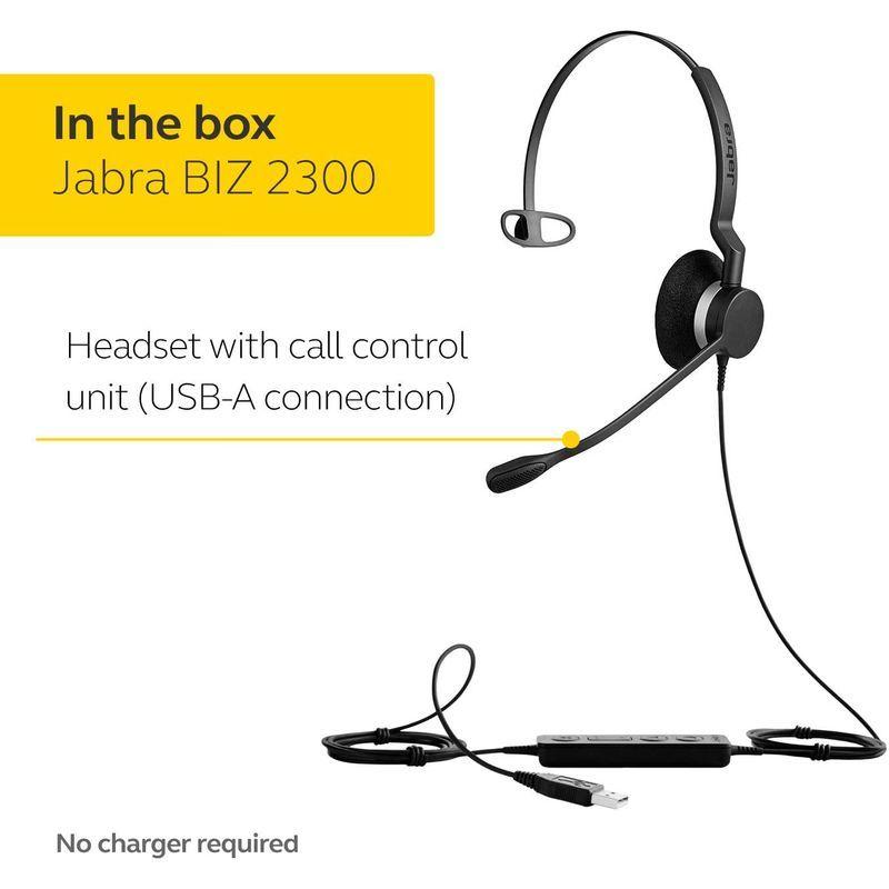 GNオーディオジャパン Jabra BIZ 2300 MS USB Mono 2393-823-109 Jabra BIZ MS USB Mono