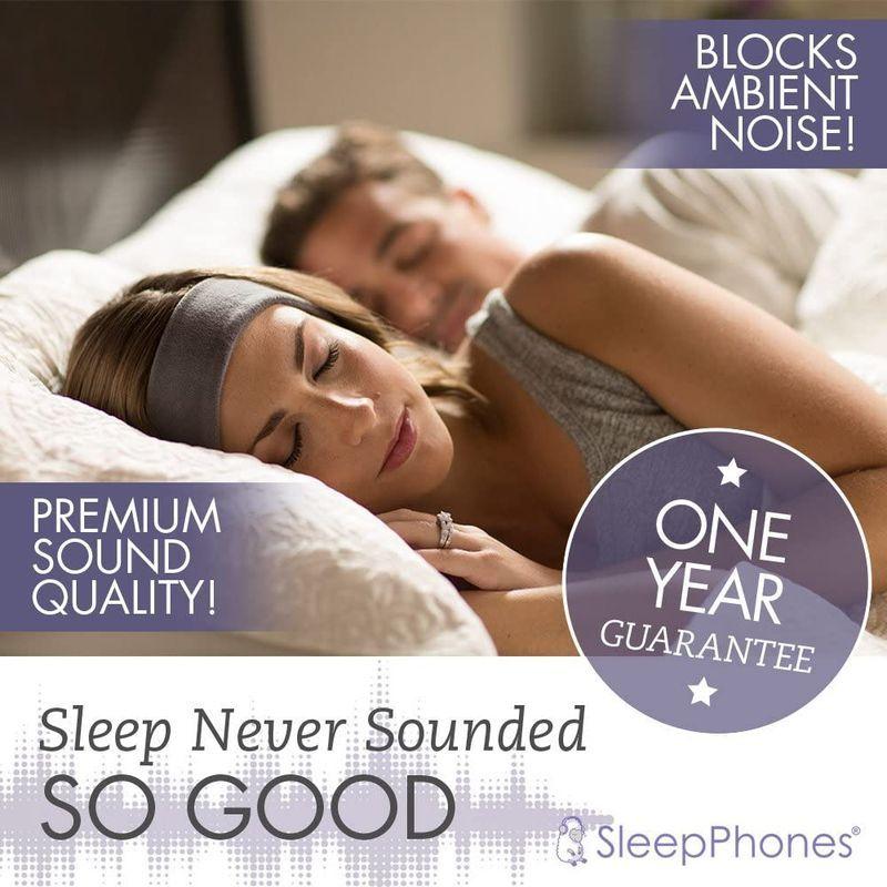 スリープフォン ワイヤレス (Bluetoothヘッドフォン) ブラックLLサイズ［60cm - 63cm］ フリース (Fleece)素材 イヤホン、ヘッドホン M1121063504(10985円)