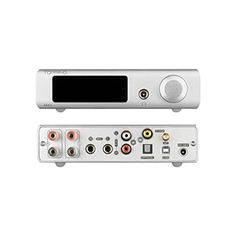 TOPPING MX5 ES9018Q2C ハイレゾオーディオ HIFI デコーダー アンプ 70W*2 DAC Bluetooth APT