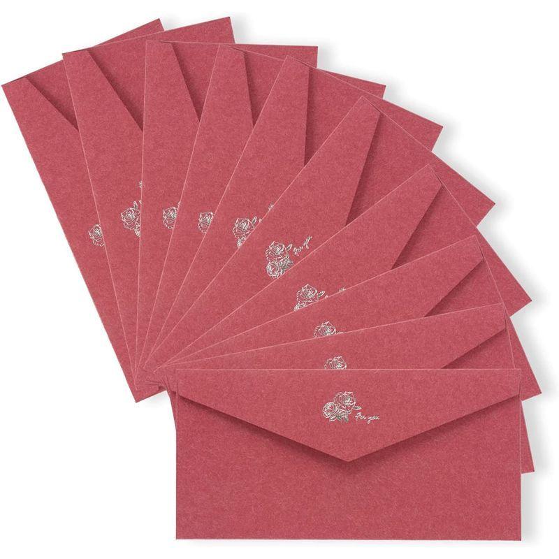 クリスマス特集22 封筒 ｔｈａｌａｓｓａ おしゃれ お お見舞い ラブレター 挨拶 お祝い １０枚セット ６色展開 デザインが大人っぽく 華やかで上品な仕様 封筒 Www Accesscodeschool Fr