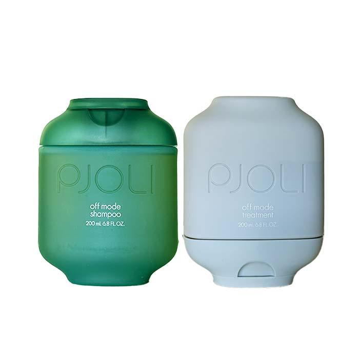 〈セット〉 ミルボン PJOLI プジョリ オフモード シャンプー 200ml ＆ オフモード トリートメント 200g | MILBON