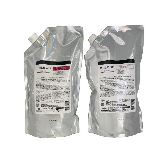 MILBON 〈セット〉グローバル ミルボン リストラティブ シャンプー
