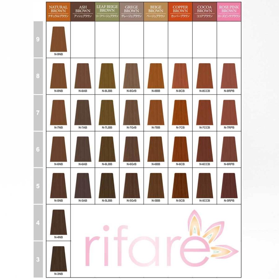 napla（ナプラ） ナシードカラー グレイファッション N-6NB 80g