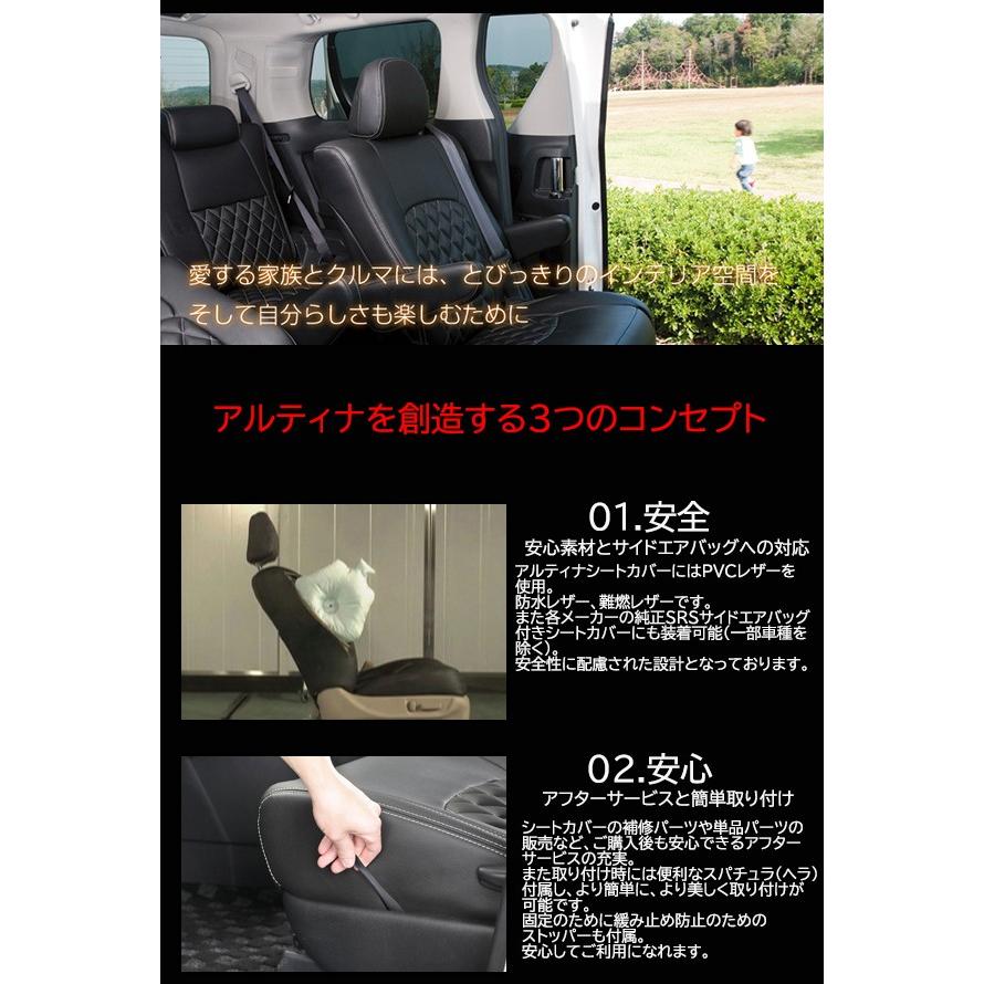 ジムニー ジムニーノマド シートカバー<BR>アルティナ 4層構造 ARTINA 