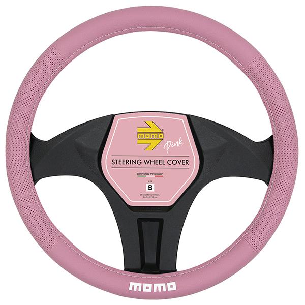 MOMO（モモ） ハンドルカバー 軽自動車 MOMO EASY PINK LINE イージー