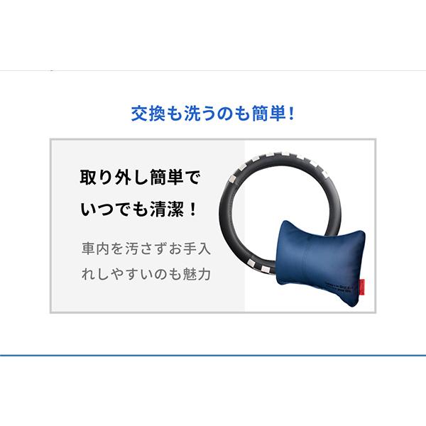 ハンドルカバー ジェニュインレザー ブラック レッド 本革 SSサイズ Sサイズ36.5〜37.9cm　Mサイズ38〜39cm D型 トヨタ車楕円型 フェリスヴィータ セール｜felice-vita｜13