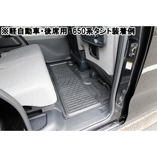 錦産業 フロアマット 抗菌PVC 軽自動車・後席用サイズ ゴムマット