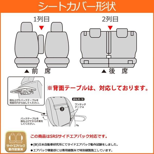 デリカ　D2　シートカバー　モンブラン光触媒プラス 3層構造 ラミネート加工 ブラック 撥水布 1台分セット フェリスヴィータ セール｜felice-vita｜17