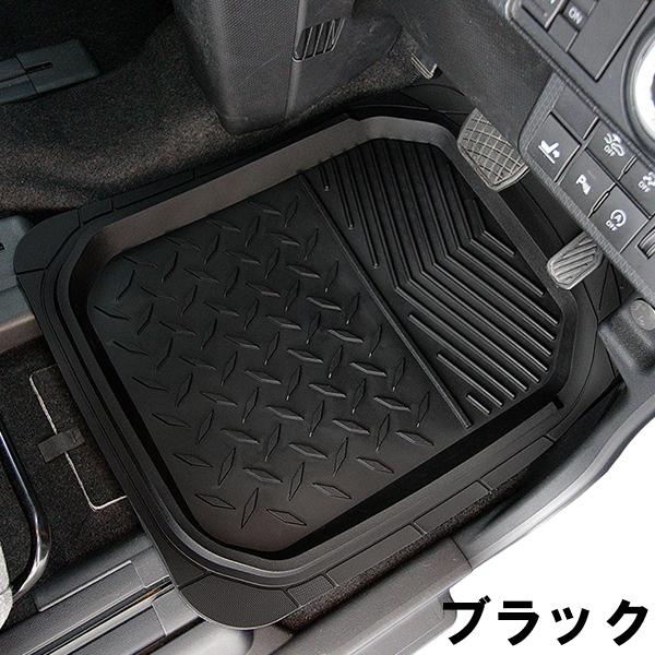 錦産業 フロアマット オフロードマット 前席用Mサイズ ゴムマット 1枚