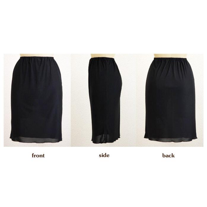 ペチコート タイト ワンピース 透け防止 静電気防止 : Felice - 通販