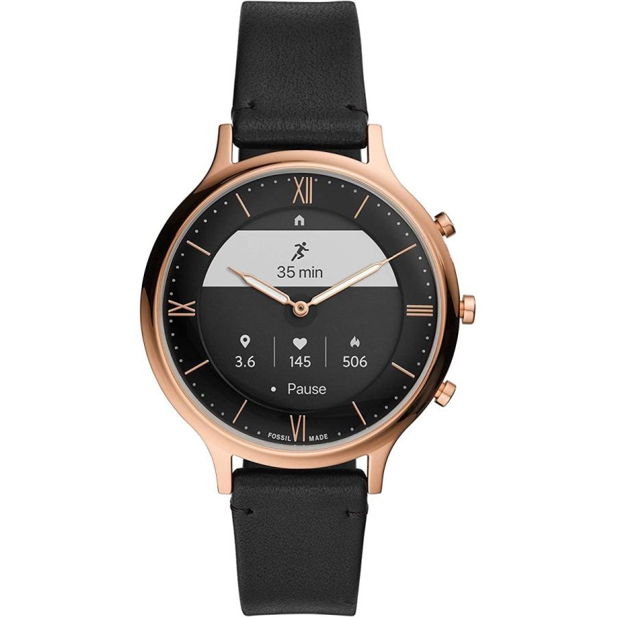 フォッシル 腕時計 ハイブリッドスマートウォッチhr Ftw7011 レディース 正規輸入品 ブラック Www Nlqp Com