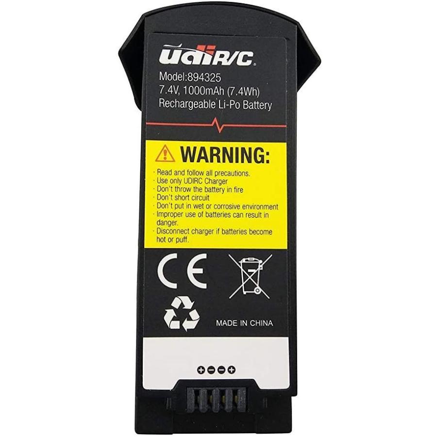 2pcs 7 4v 1000mah リチウム電池 Udirc U818a Plus U49w U49c 818 に適応 四軸航空機アクセ Daltum Mx