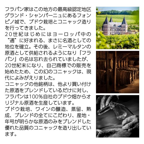 フラパン ブランデー コニャック フラパンVIP XO 40度 正規 箱付 700ml