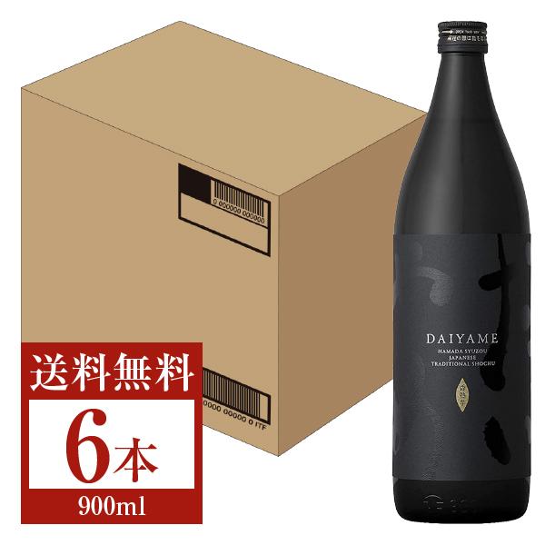 濱田酒造 だいやめ DAIYAME 25度 瓶 900ml 6本 1ケース 芋焼酎 鹿児島（Yahoo!・FELICITY ヤフーショップ）