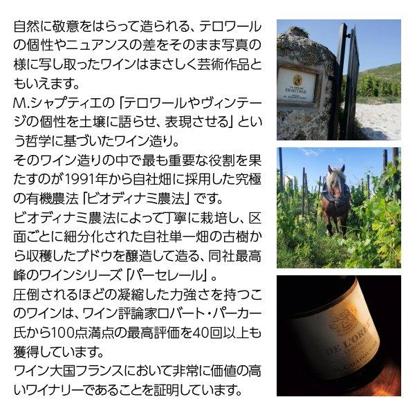 白ワイン フランス M.シャプティエ エルミタージュ シャンタルエット ブラン 2019 750ml_2