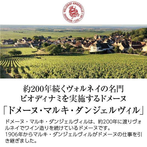 赤ワイン フランス ブルゴーニュ ドメーヌ マルキ ダンジェルヴィル ヴォルネイ プルミエ クリュ 2020 750ml_1