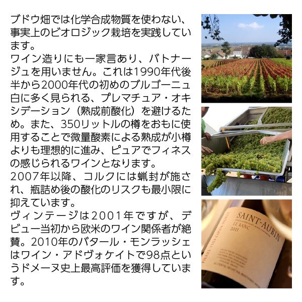 白ワイン フランス ブルゴーニュ ピエール イヴ コラン モレ サン トーバン プルミエ クリュ レ シャンプロ 2020 750ml     商品情報    ビール・洋酒 ＠ワイン ＠白ワイン ＠ EIM1021448121(10010円)