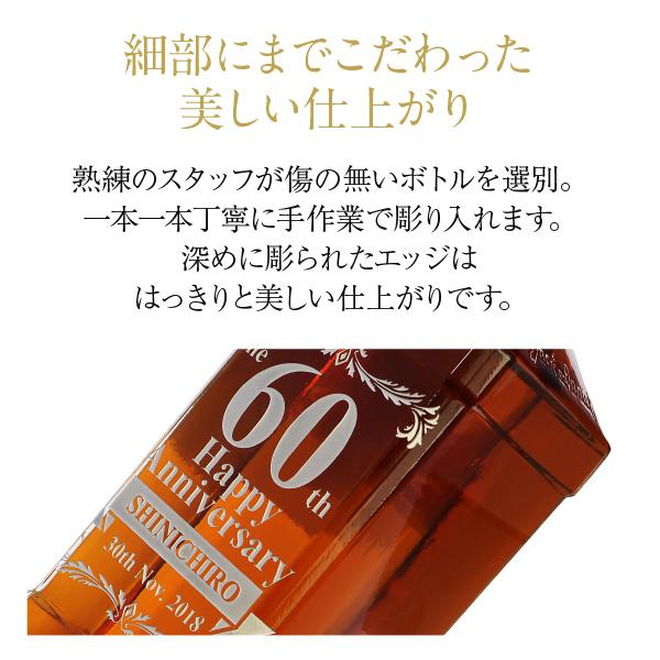 彫刻 名入れ ウイスキー ブラックニッカ リッチブレンド 40度 ギフト箱入 700ml フルラベル 記念日 プレゼント ギフト 送料無料 ラッピング無料｜felicity-y｜03