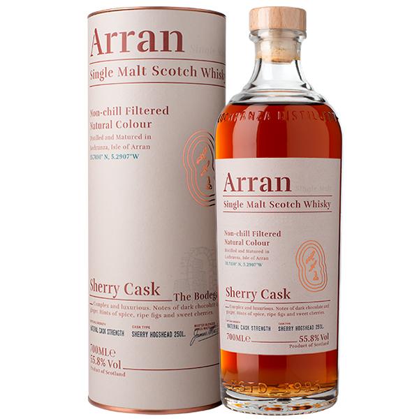 日本最大級 ウイスキー アラン モルト シェリーカスク シングルモルト スコッチウイスキー 55 8度 円筒箱付 700ml 包装不可 洋酒 Whisky メーカー包装済 Apl Ptjib Co Id