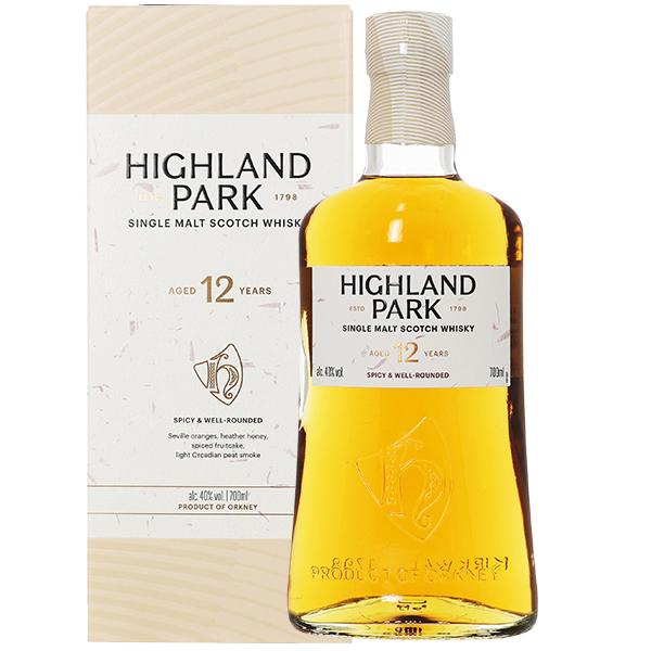 ハイランドパーク ウイスキー 12 年 40度 並行 箱付 700ml シングル