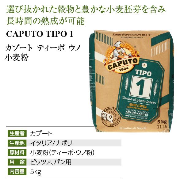 小麦粉 カプート ティーポ ウノ 小麦粉 5kg 食品 包装不可 2袋まで1梱包｜felicity-y｜04