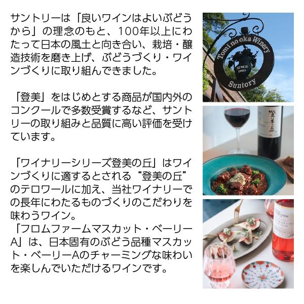 SUNTORY（サントリー） 登美の丘ワイナリー フロムファームセット 登美