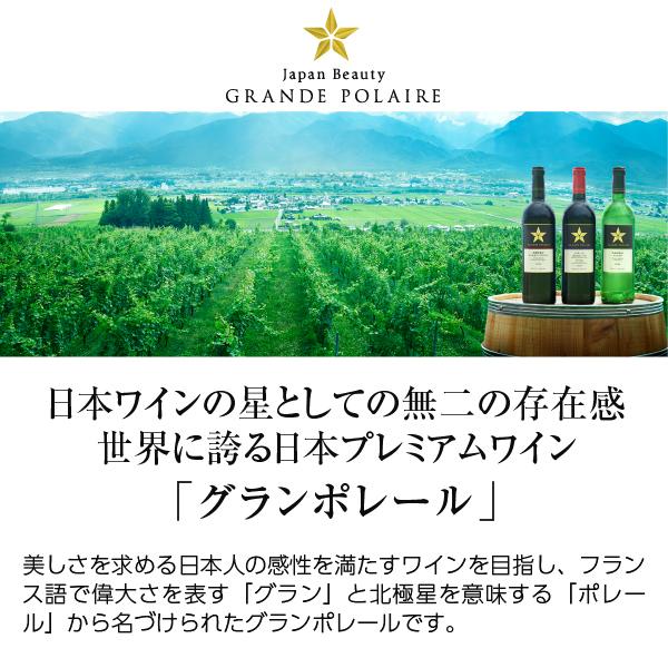 ワインギフト グランポレール 安曇野池田ヴィンヤード 赤＆白 2本