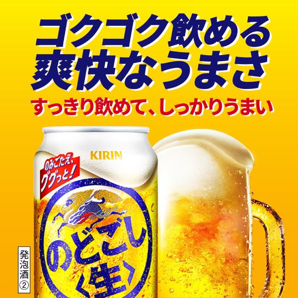 キリン のどごし 生 250ml 缶 24本×2ケース（48本） 送料無料