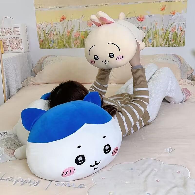 ちいかわ ハチワレ うさぎ ぬいぐるみ 抱き枕 ベッドサイド枕 昼寝枕