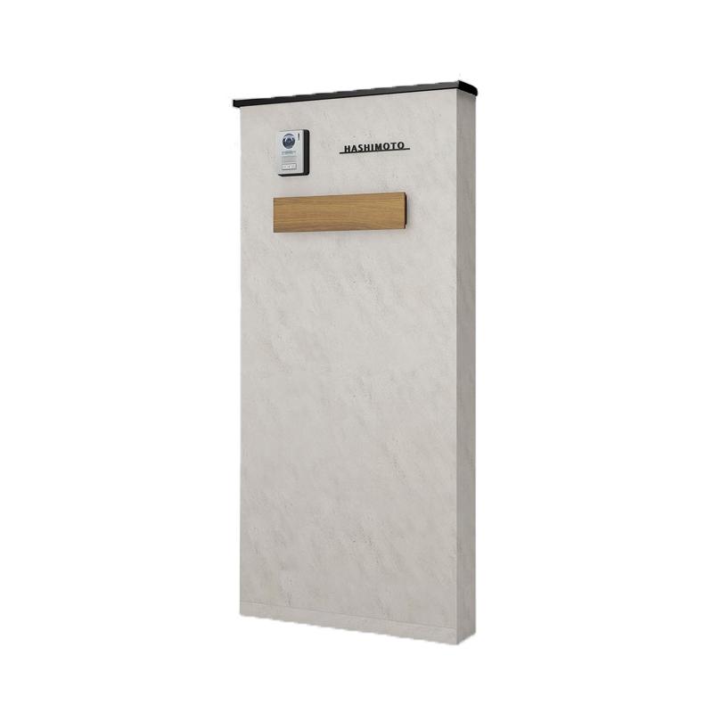 LIXIL（リクシル） 機能門柱FK 壁本体 ラッピング形材色 ポストセット