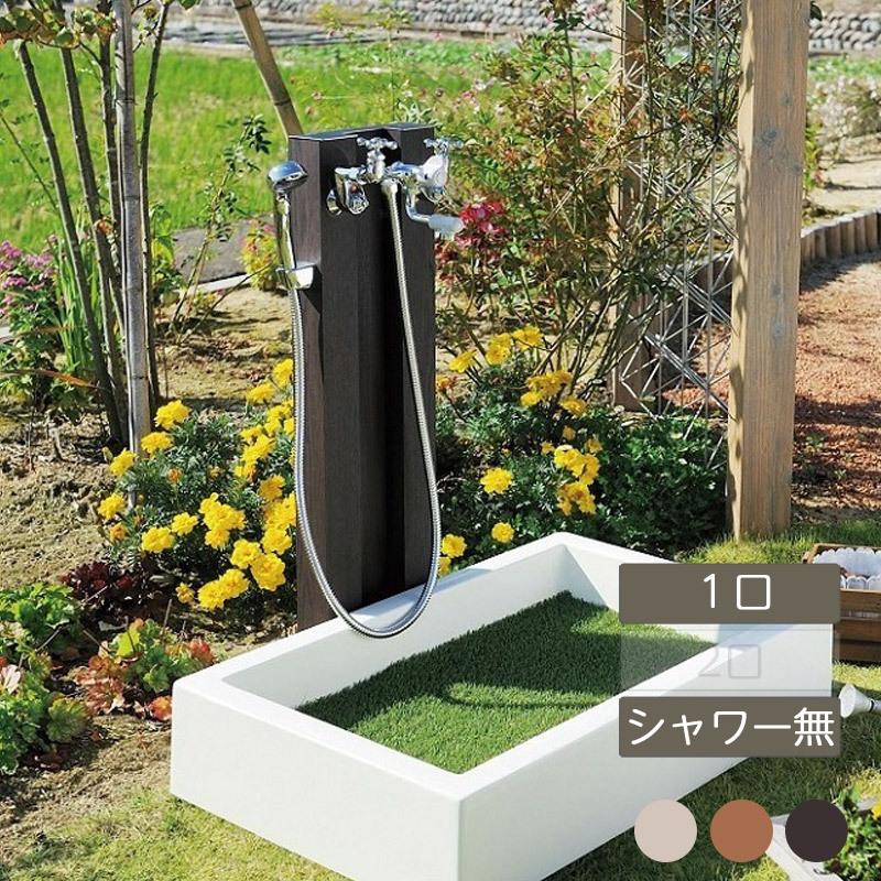 木目混合栓ユニットシャワー無し 1口 湯水混合 FAUCET UNIT