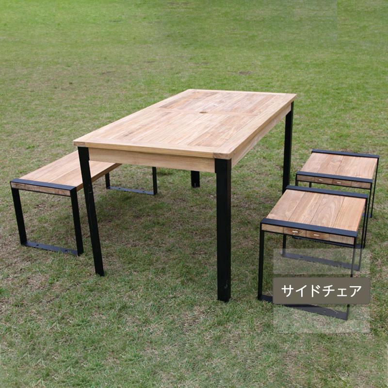 アイアンサイドチェア : エクステリア・ガーデン Feliju - 通販